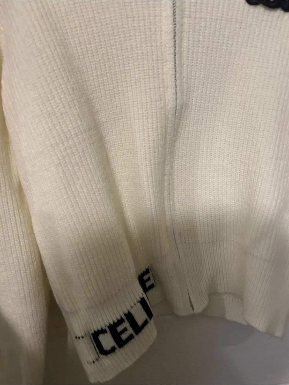 Celine zip up Sweater
